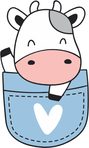 (s107-1-J)  Pocket Cow