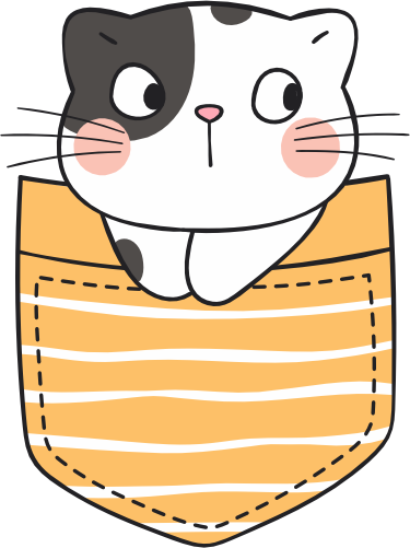 (s107-2B) Pocket Cat