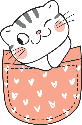 (s107-2C) Pocket Cat