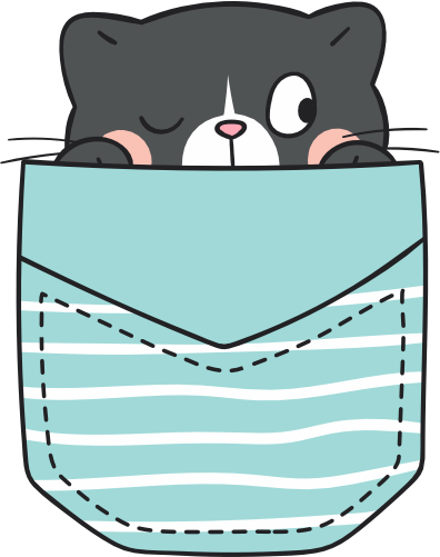 (s107-2G) Pocket Cat