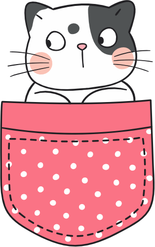 (s107-2J) Pocket Cat