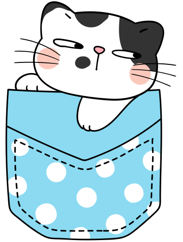 (s107-2K) Pocket Cat