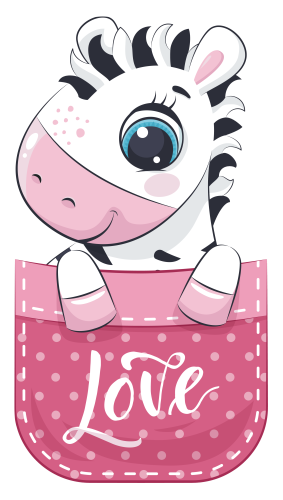 (s107-3-G) Pocket Zebra