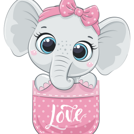 (s107-3-J) Pocket Elephant