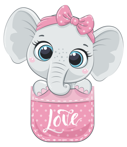 (s107-3-J) Pocket Elephant