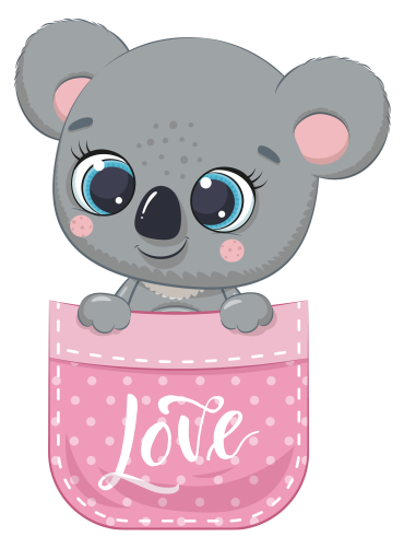 (s107-1-L) Pocket Koala