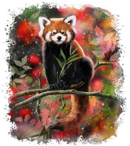 (s109-14-1A) Red Panda