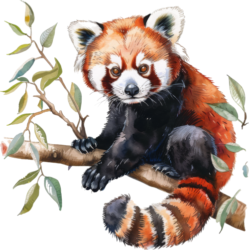 (s109-14-3A) Red Panda