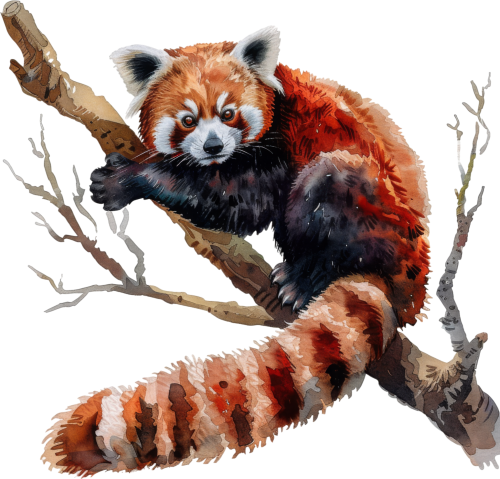 (s109-14-3B) Red Panda