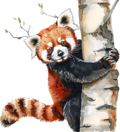 (s109-14-2C) Red Panda