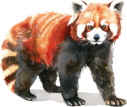 (s109-14-3C) Red Panda