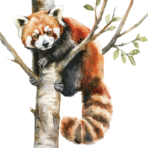 (s109-14-2D) Red Panda
