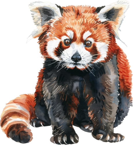(s109-14-2E) Red Panda
