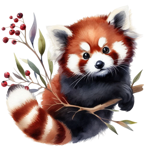 (s109-14-1G) Red Panda