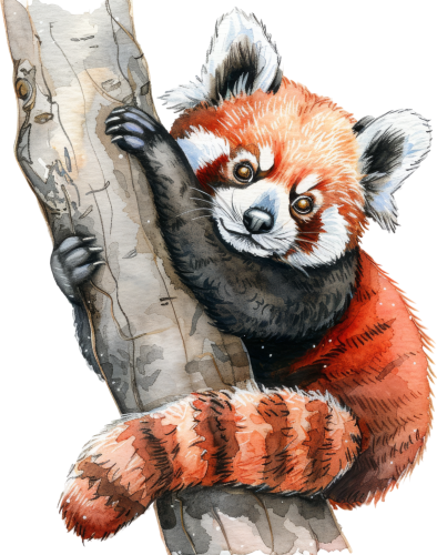 (s109-14-2G) Red Panda