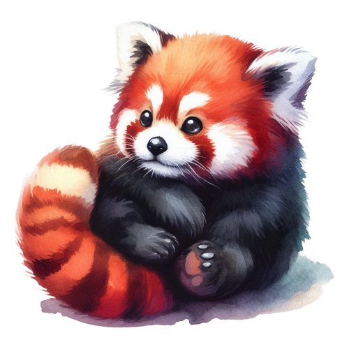 (s109-14-1H) Baby Red Panda