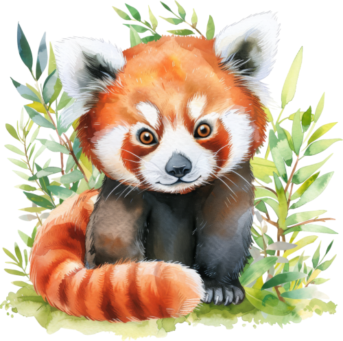 (s109-14-2H) Red Panda