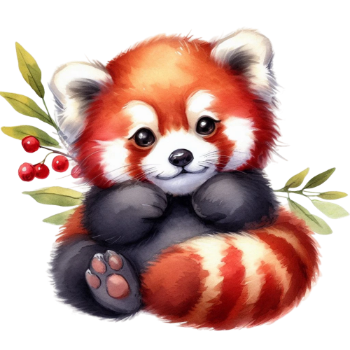 (s109-14-1L) Red Panda