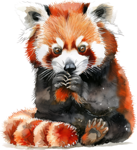 (s109-14-2Q) Red Panda