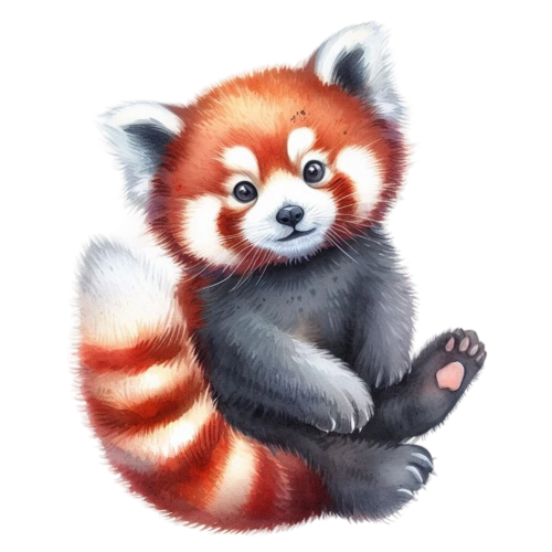 (s109-14-1S) Red Panda