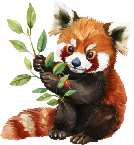(s109-14-2S) Red Panda