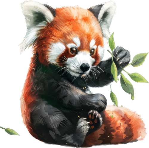 (s109-14-2V) Red Panda