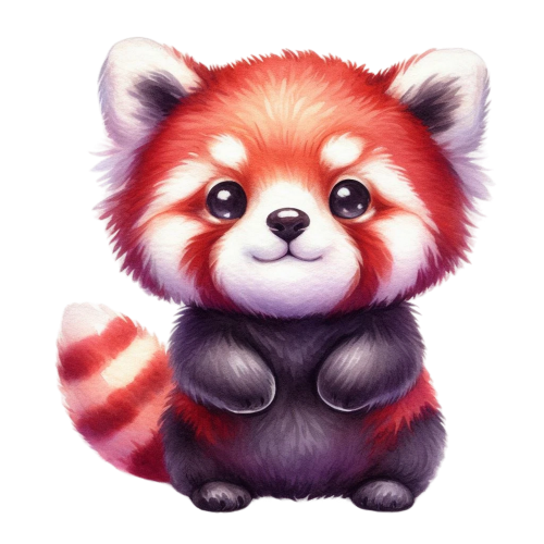 (s109-14-1W) Red Panda