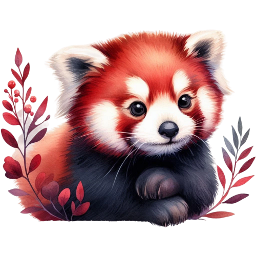 (s109-14-1Z) Red Panda