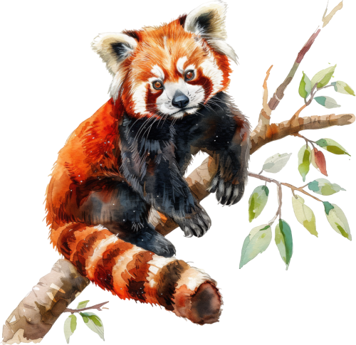 (s109-14-2Z) Red Panda