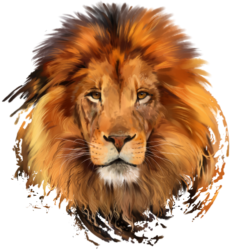 (s109-25-H) Lion