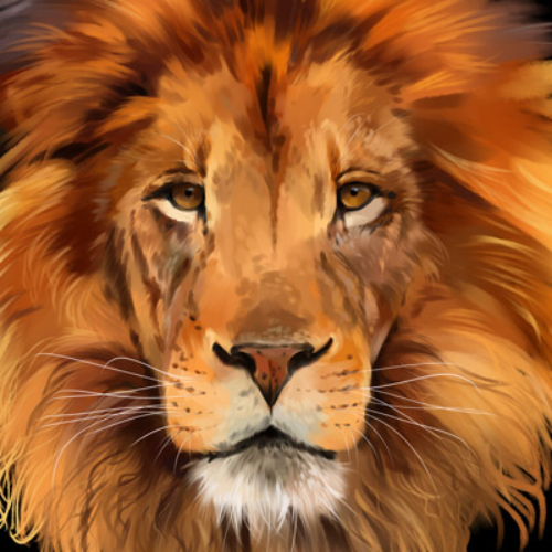 (s109-25-L) Lion