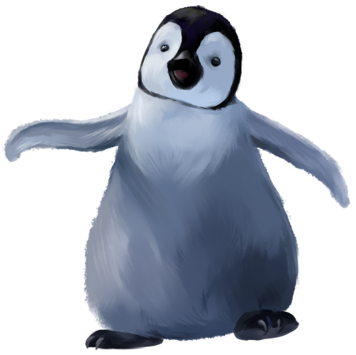 (s109-37-A) Baby Penguin