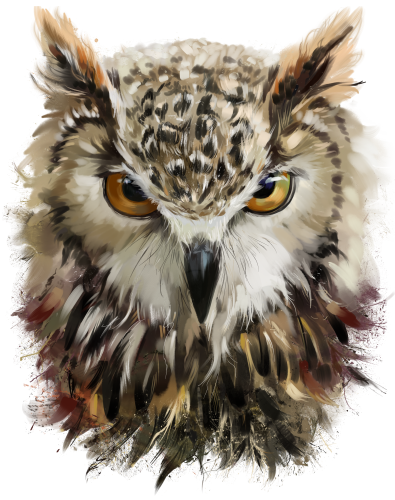 (s109-43-G) Owl