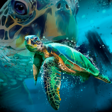 (s109-9-E) Sea Turtle