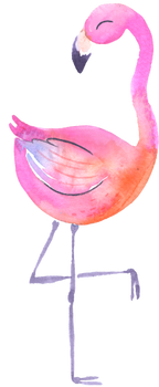 (s110-1-E) Flamingo