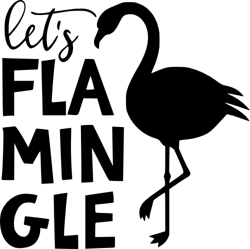 (s110-3A) Let's Flamingle Flamingo