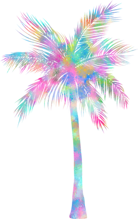 (112-01-A) Tropical Palm Tree