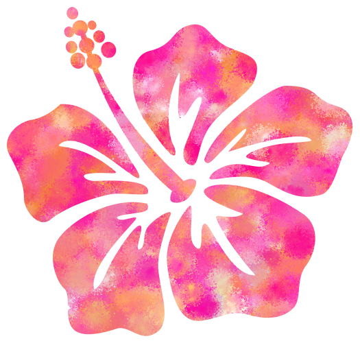 (112-01-H) Tropical Pink Hibiscus