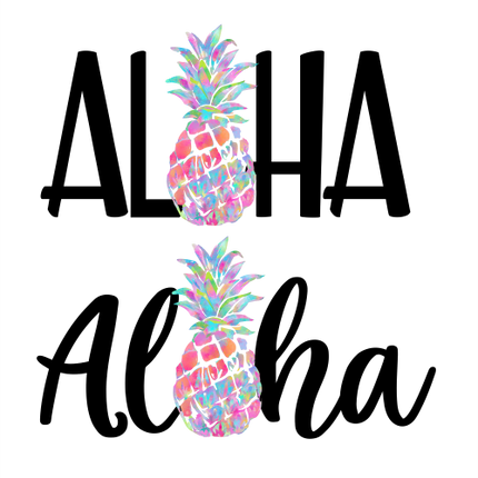 (112-02-B) Aloha Tropical Pineapple
