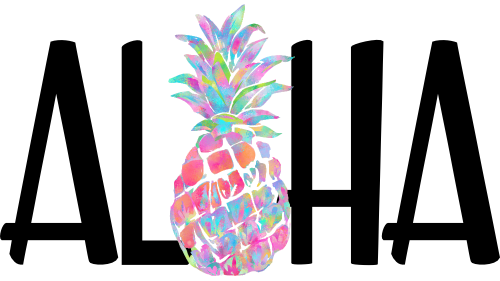 (112-02-B) Aloha Tropical Pineapple
