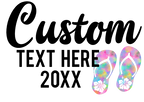 (112-03-C) Family Vacation Custom Text