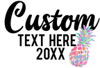 (112-03-C) Family Vacation Custom Text