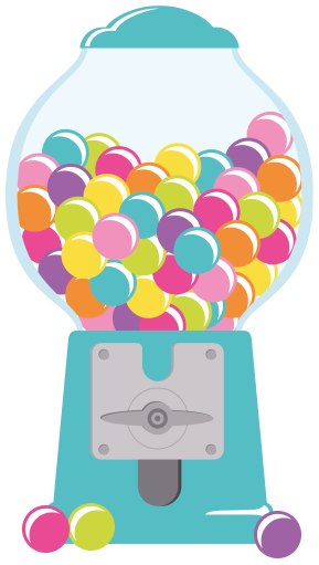 (s113-1) Gumball Machine