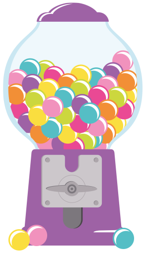 (s113-1) Gumball Machine