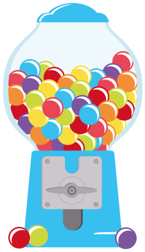 (s113-1) Gumball Machine