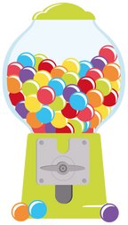 (s113-1) Gumball Machine