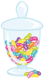 (s113-1) Candy Jar