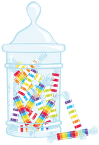 (s113-1) Candy Jar