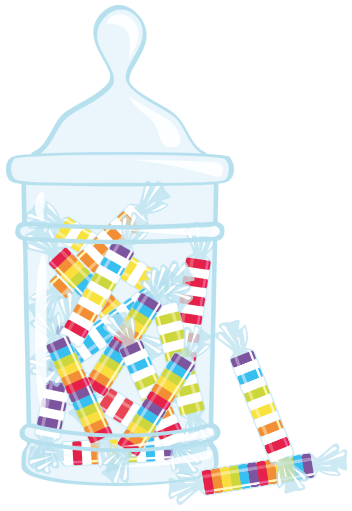(s113-1) Candy Jar