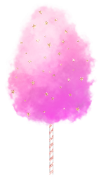 (s113-1) Cotton Candy Floss